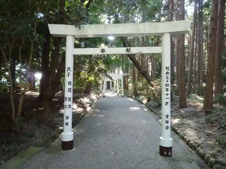 官舎神社の鳥居