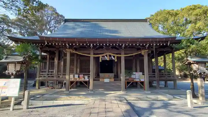 千栗八幡宮の本殿・本堂