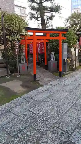 平河天満宮の鳥居