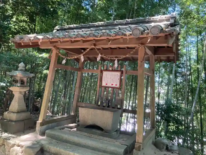 櫛玉比賣命神社の手水舎