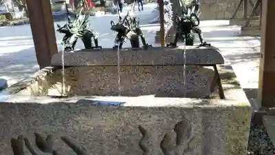 葛飾八幡宮の手水舎