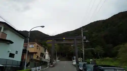 函館八幡宮の鳥居