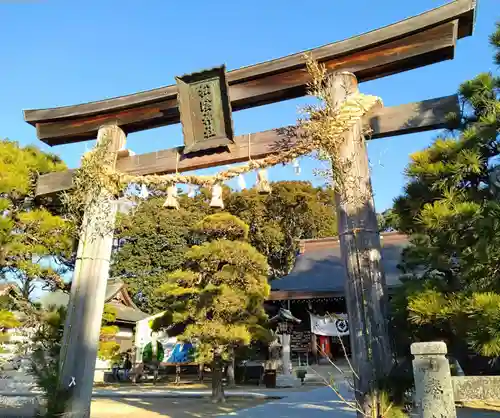 松陰神社の鳥居