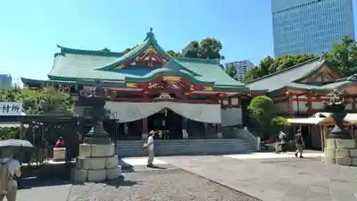 日枝神社の本殿・本堂