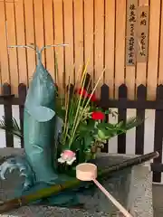 北野天満神社の手水