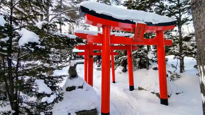 富良野神社の鳥居