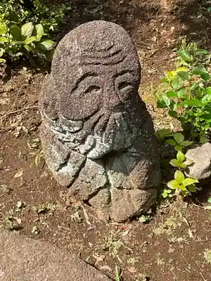 八幡山観音寺の像