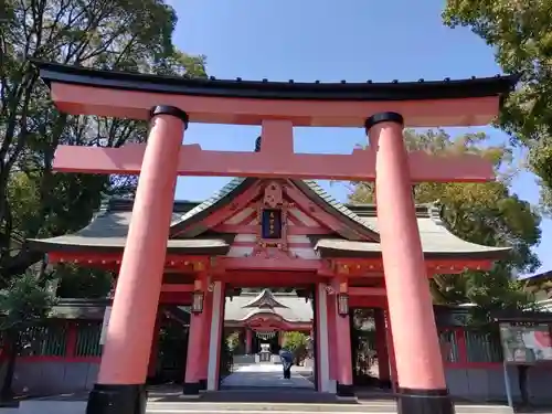 宮崎八幡宮の鳥居