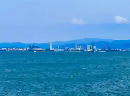 志賀海神社の景色