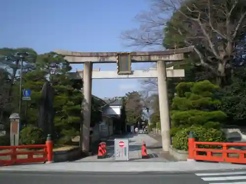 城南宮の鳥居