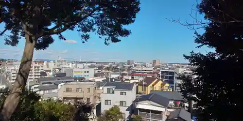 常陸第三宮　吉田神社の景色