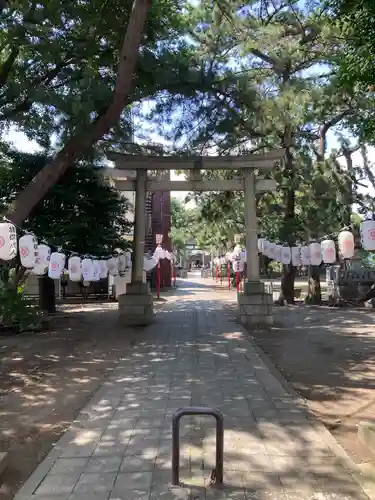 平塚三嶋神社の鳥居