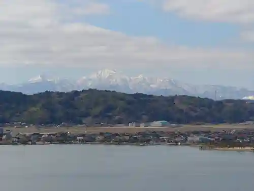 倭文神社の周辺