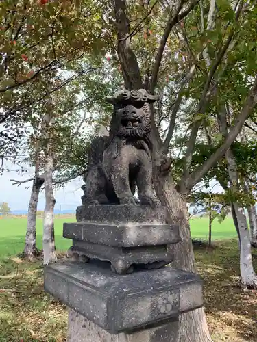 生振神社の狛犬