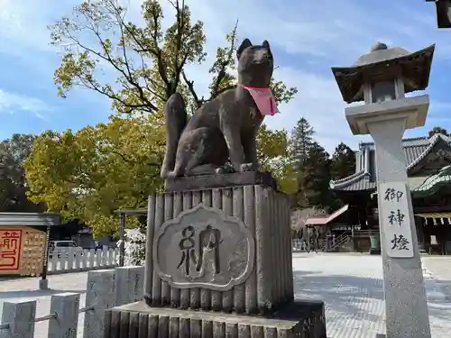 箭弓稲荷神社の狛犬