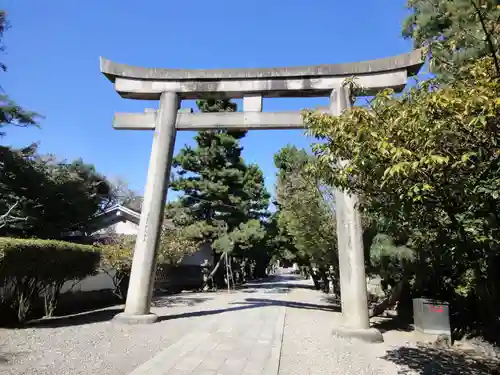 御香宮神社の鳥居