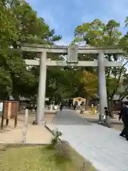 松陰神社の鳥居