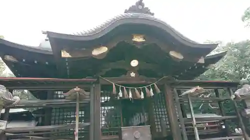 阿部神社の本殿・本堂