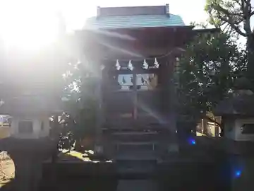 花栗伏見稲荷神社の本殿・本堂
