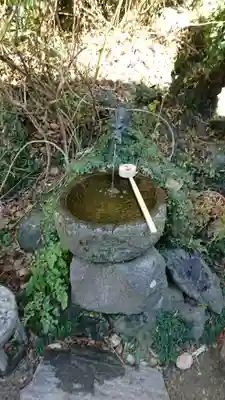 叶神社（東叶神社）の手水舎