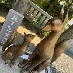 琴崎八幡宮の狛犬