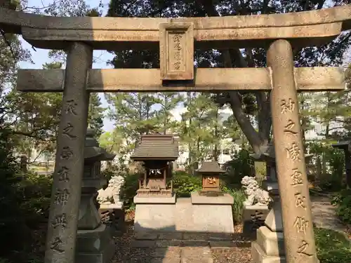 小倉祇園八坂神社の鳥居