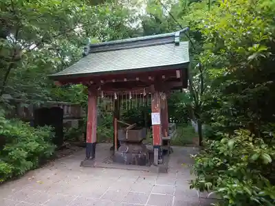 芝東照宮の手水舎