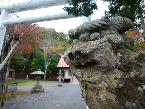 厚岸神社の狛犬