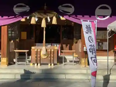新田神社の本殿・本堂