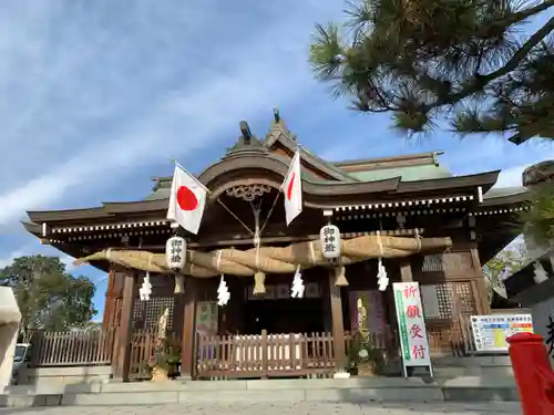 風治八幡宮の本殿