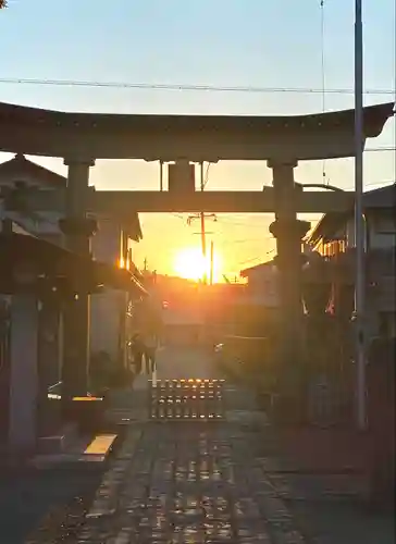 祝神社の鳥居