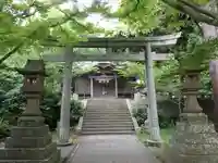 由良比女神社の鳥居
