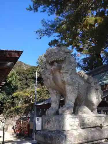 白鬚神社の狛犬