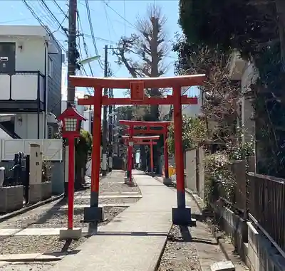 久富稲荷神社の山門・神門