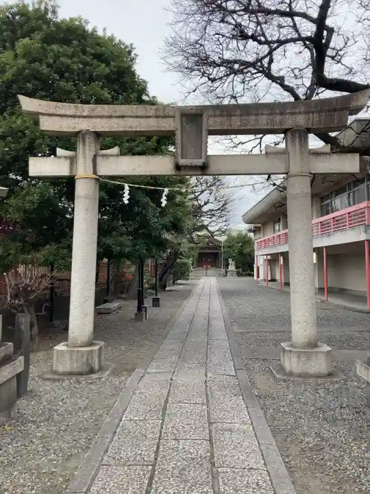 熊野神社の鳥居