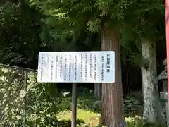 安智羅神社(松尾古城跡)(長野県)