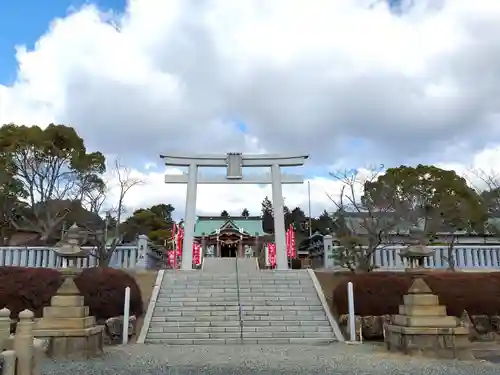 神戸神社の鳥居