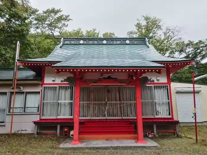 稲荷神社の本殿