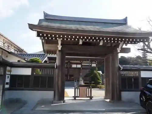 妙長寺の山門・神門