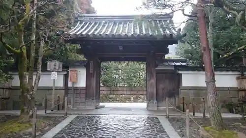 慈照寺（慈照禅寺・銀閣寺）の山門・神門