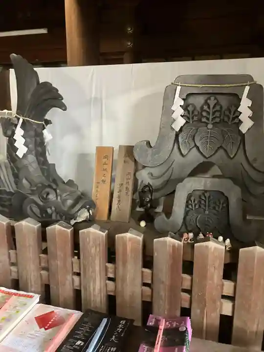 吉備津彦神社の像