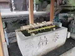 赤後寺の手水