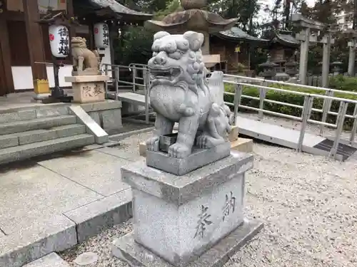 伊和志津神社の狛犬