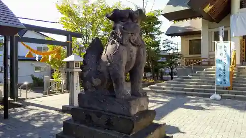 烈々布神社の狛犬