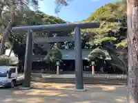 埼玉縣護國神社の鳥居