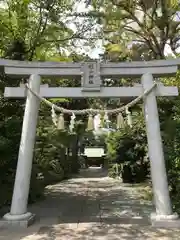 星川杉山神社の鳥居