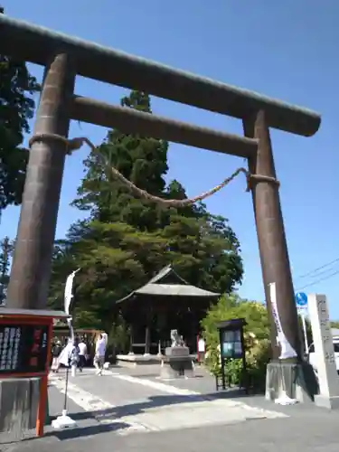 國魂神社の鳥居