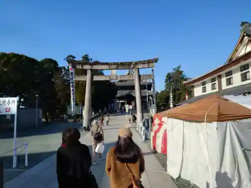 豊川閣　妙厳寺の鳥居