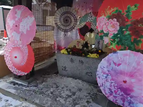 札幌諏訪神社の手水