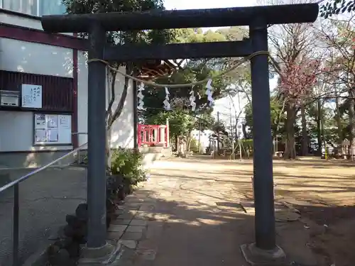 八景天祖神社の鳥居